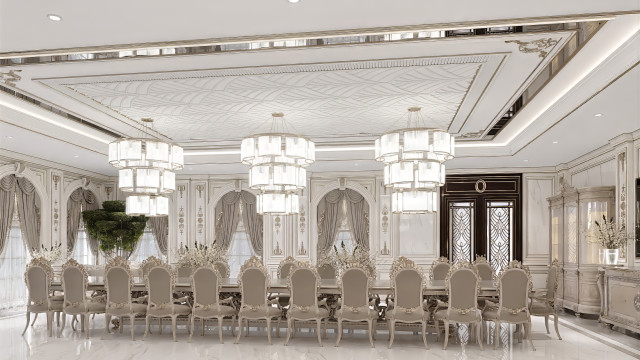 Современная столовая: комфорт и роскошь в деталях