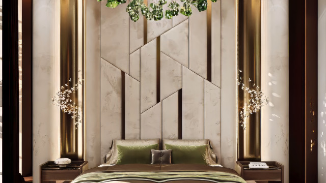 luxury Royal Master bedroom design