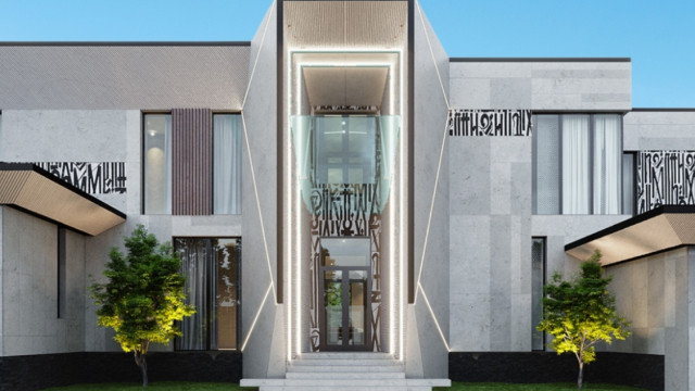 Fine Elegance in Futuristic Villa Exterior Design