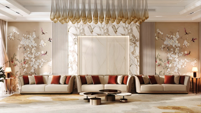 Spacious Majlis interior design ideas