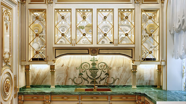 Most Luxurious Classical Kitchen Design