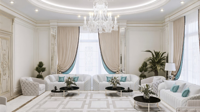 Majlis interior Abu Dhabi