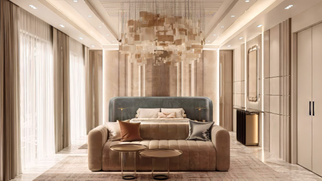 Arabic master bedroom design