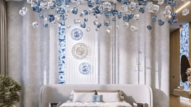 Smooth luxury bedroom decor