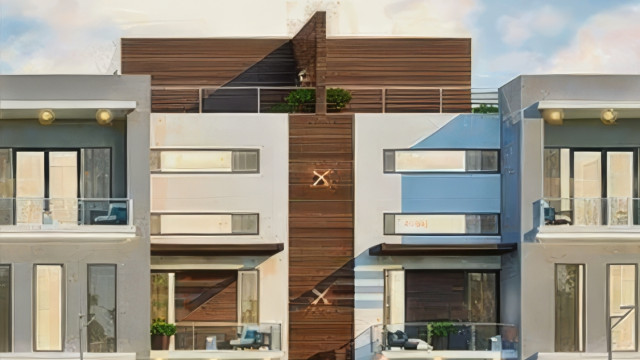 Modern exterior planning