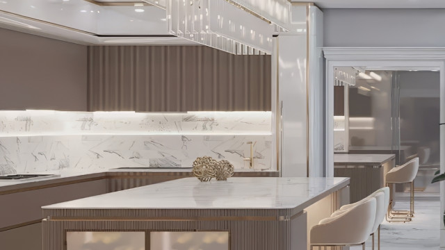 KITCHEN INTERIOR DESIGN FOR A DUBAI HOUSE
