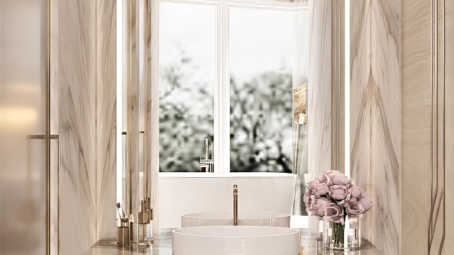 Original bathroom interior