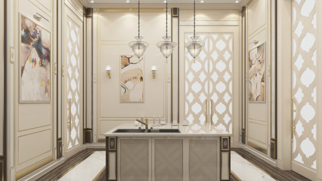 Modern Luxury Kitchen Design Idea