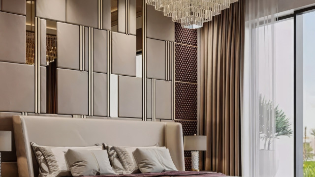 Royal Style Chic Master bedroom Interior Design