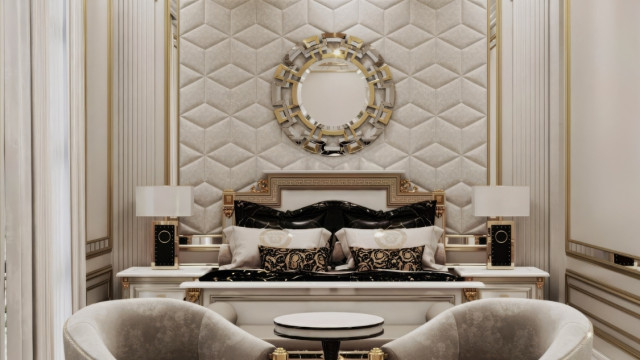 Идея дизайна для главной спальни