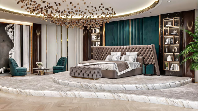 Emerald Bedroom Design Ideas