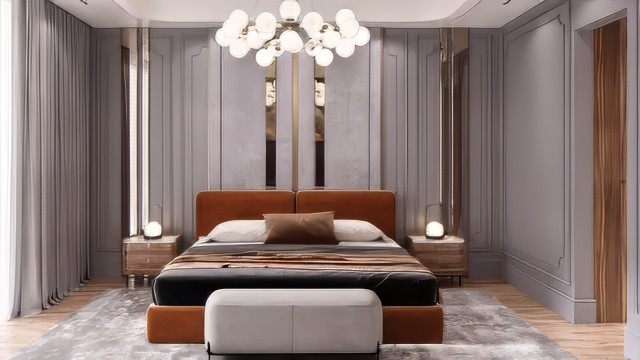 Genteel bedroom design