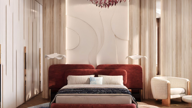 Comfortable Elegancy bedroom by Katrina Antonovich