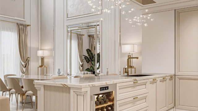 تصميم مطبخ أنيق