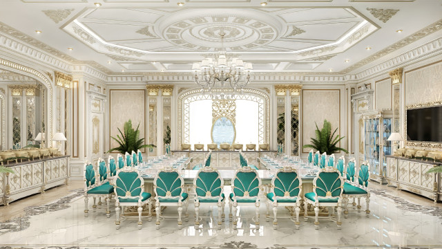 Royal Style Dining Room