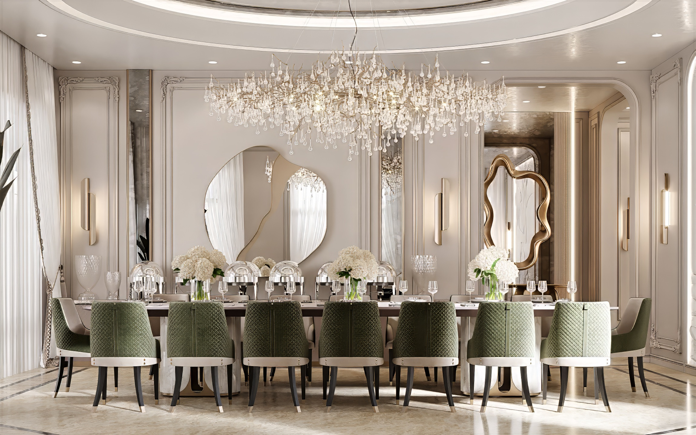 Luxury Arabic Dining  area