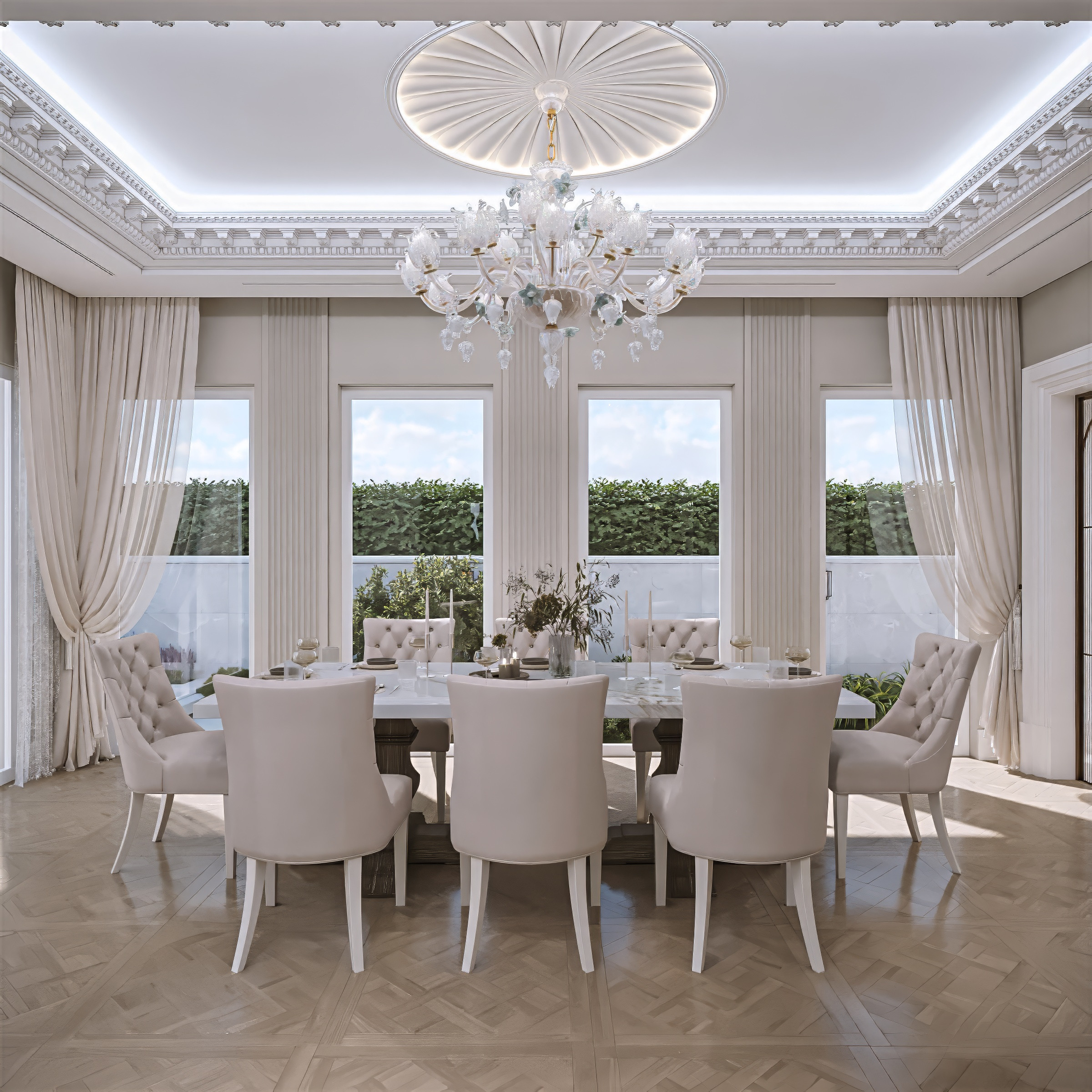 Luxury Dinning Room Interior