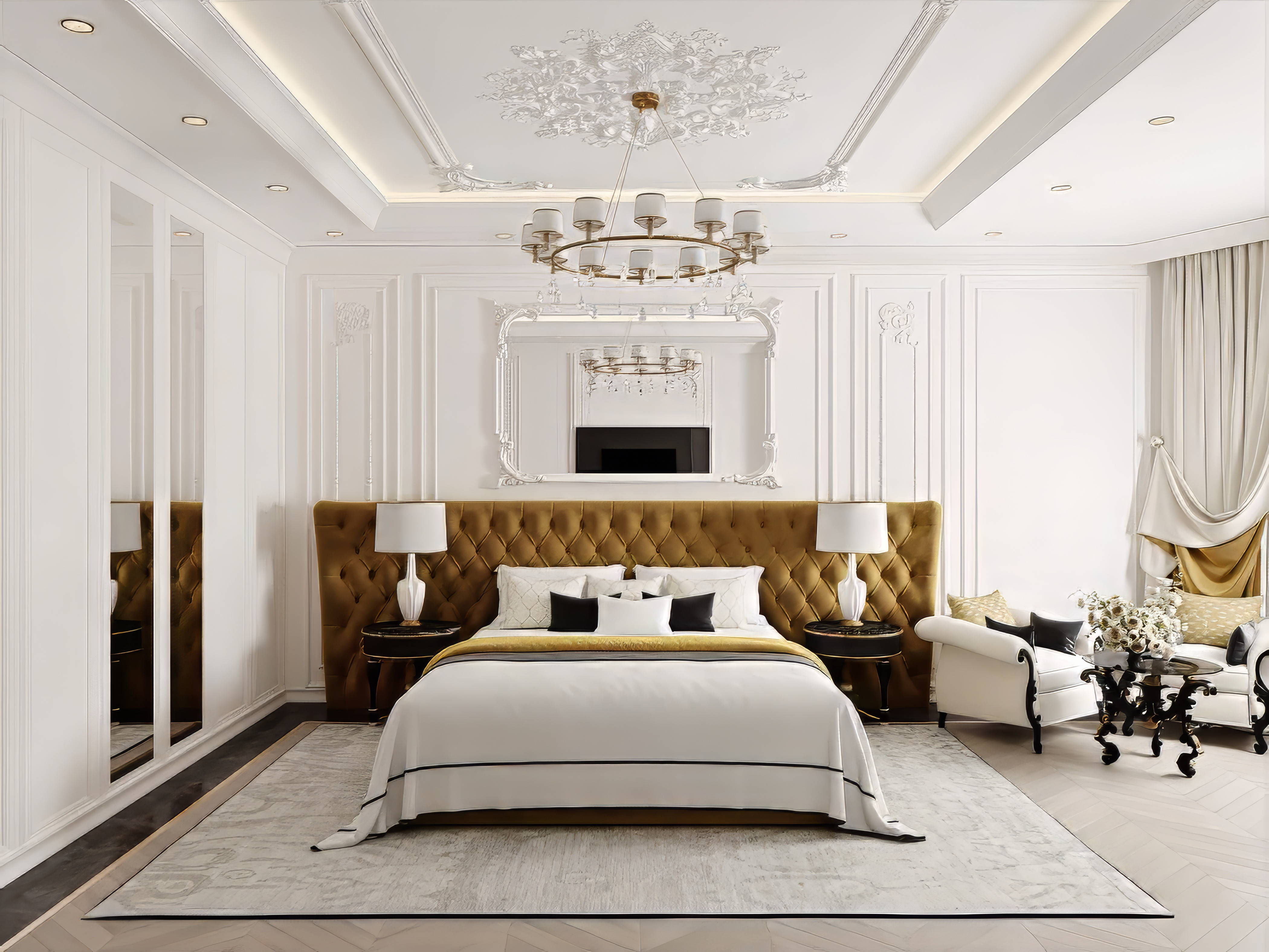 Bedroom luxury interior