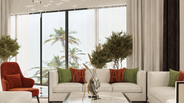 Лучший современный интерьер виллы