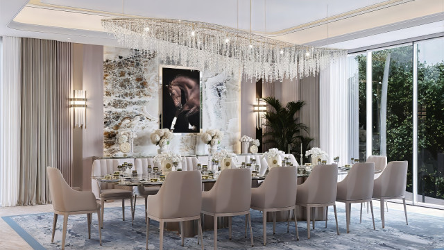 Palatial Dining room