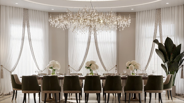 Most Luxurious Chic Dinning Room