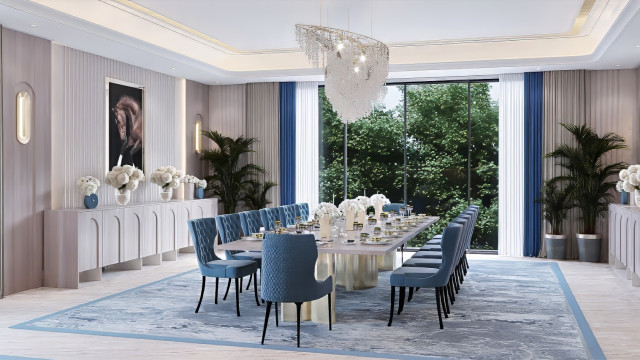 Столовая: идеи роскошного интерьера