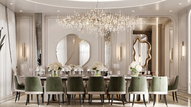 Luxury Arabic Dining  area