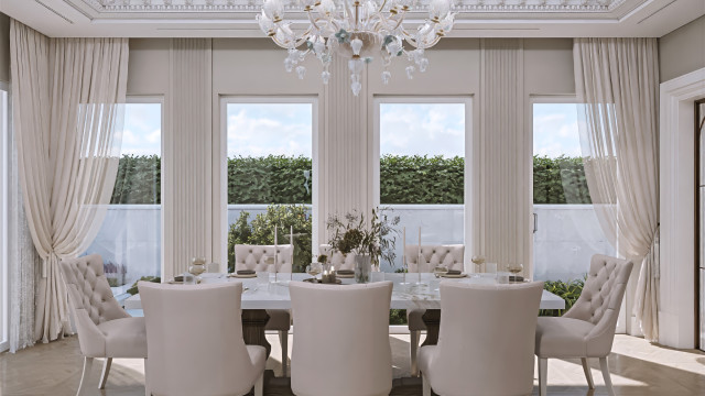 Luxury Dinning Room Interior