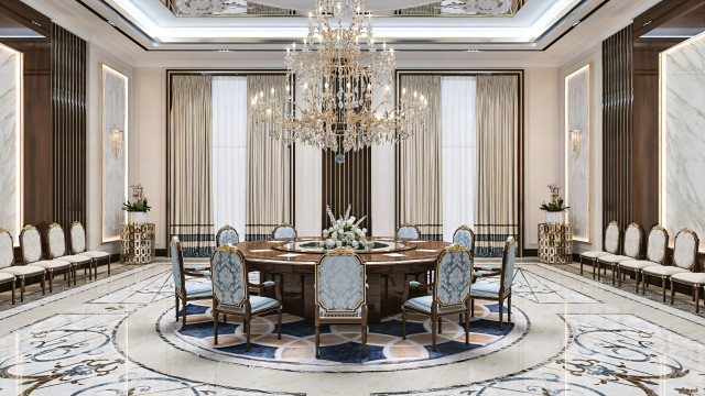 Formal Dinning Room Interior Design