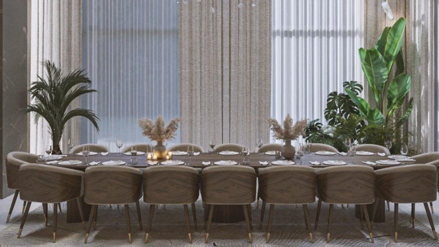 Sophisticated Dinning Room Design