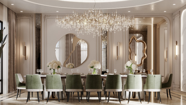 Dining area Luxury Design