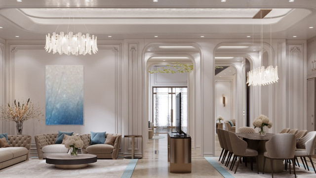 FASCINATING LUXURY FAMILY SITTING ROOM DESIGN