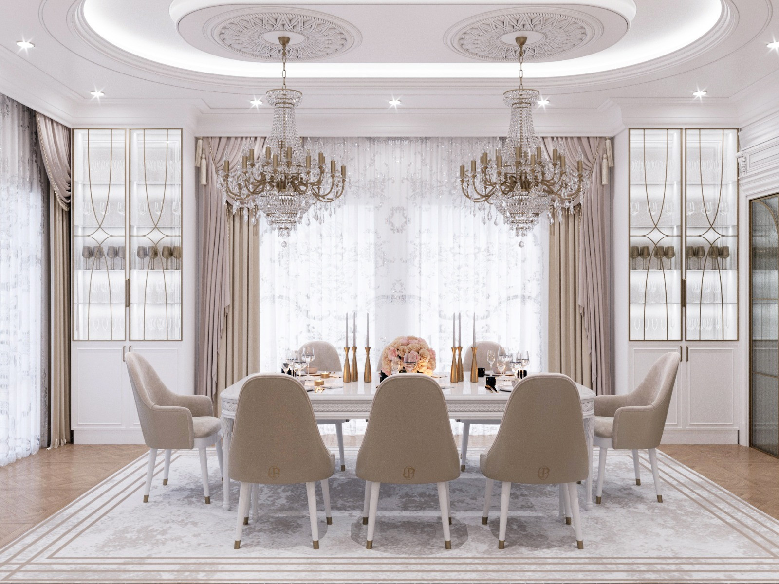 Fancy Dinning Room Interior Design