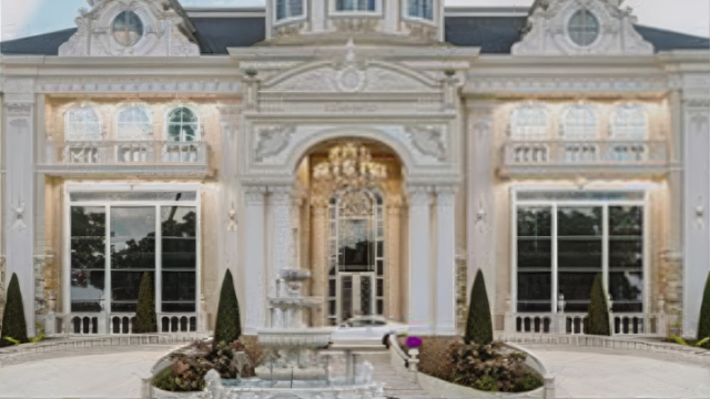 Large villa exterior design