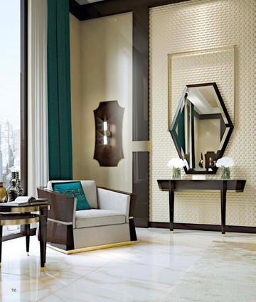 LONGHI ALUMINIUM CHIC FURNITURE COLLECTION