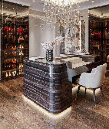 interior design Dubai for wardrobe