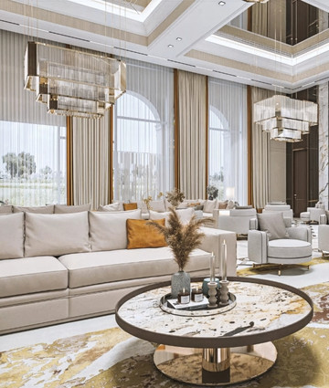 PRIVATE PALACE IN LUXURY INTERIOR DESIGN