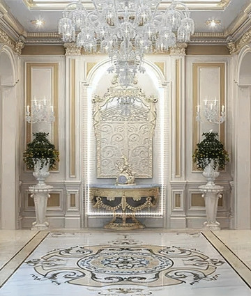 Luxury villa interiors