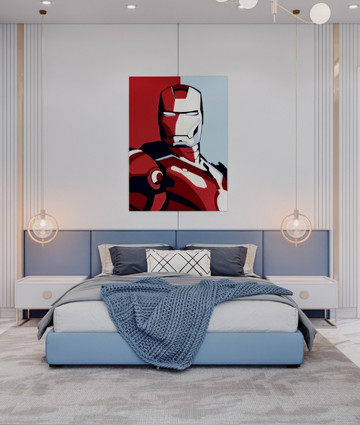 Ferrari Themed Children's Room Interior