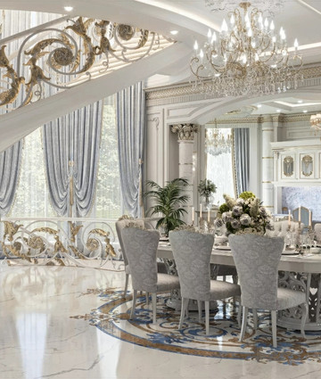 Gorgeous Interior Design For Villa in Kazakhstan