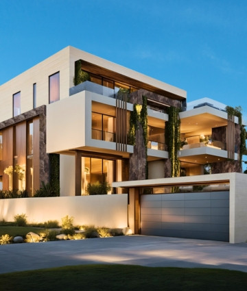 Contemporary exterior design