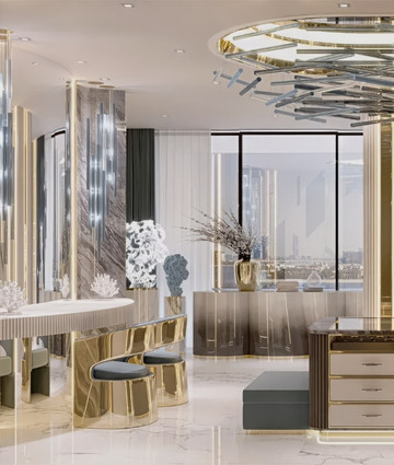 Sophisticated Dressing Room Design