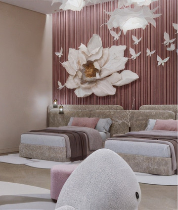 Classic kids room designing