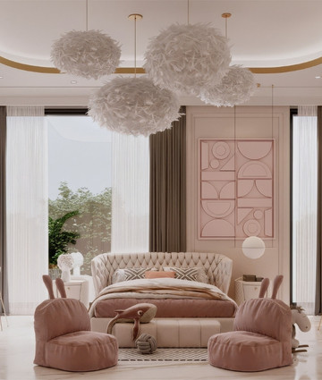 FANCY STYLE BEDROOM INTERIORS FOR GIRLS