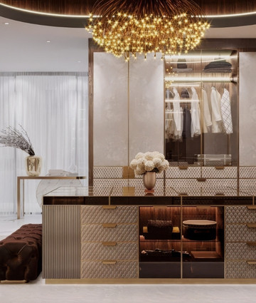 Dressing Room with a Showcase