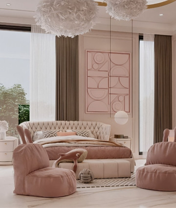 CUSTOMIZED BEDROOM INTERIOR DESIGN IS LUXURY STYLE