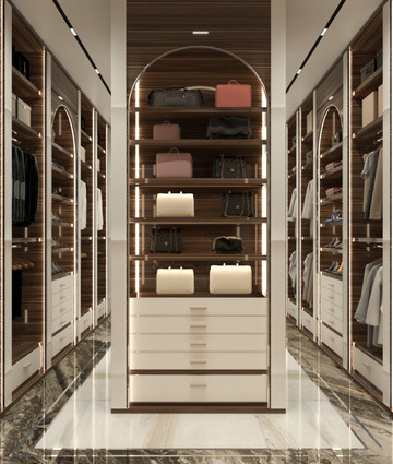 Classic Luxury Dressing Room Design