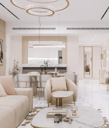 Modern Apartment Interior Design in Madinat Jumeirah Dubai