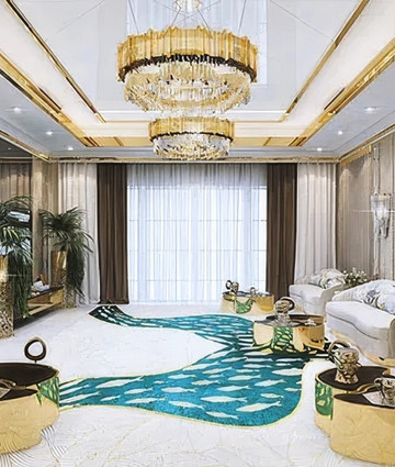 Superb villa interior design