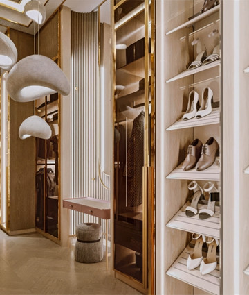 Dressing Rooms for Royal Style Villa